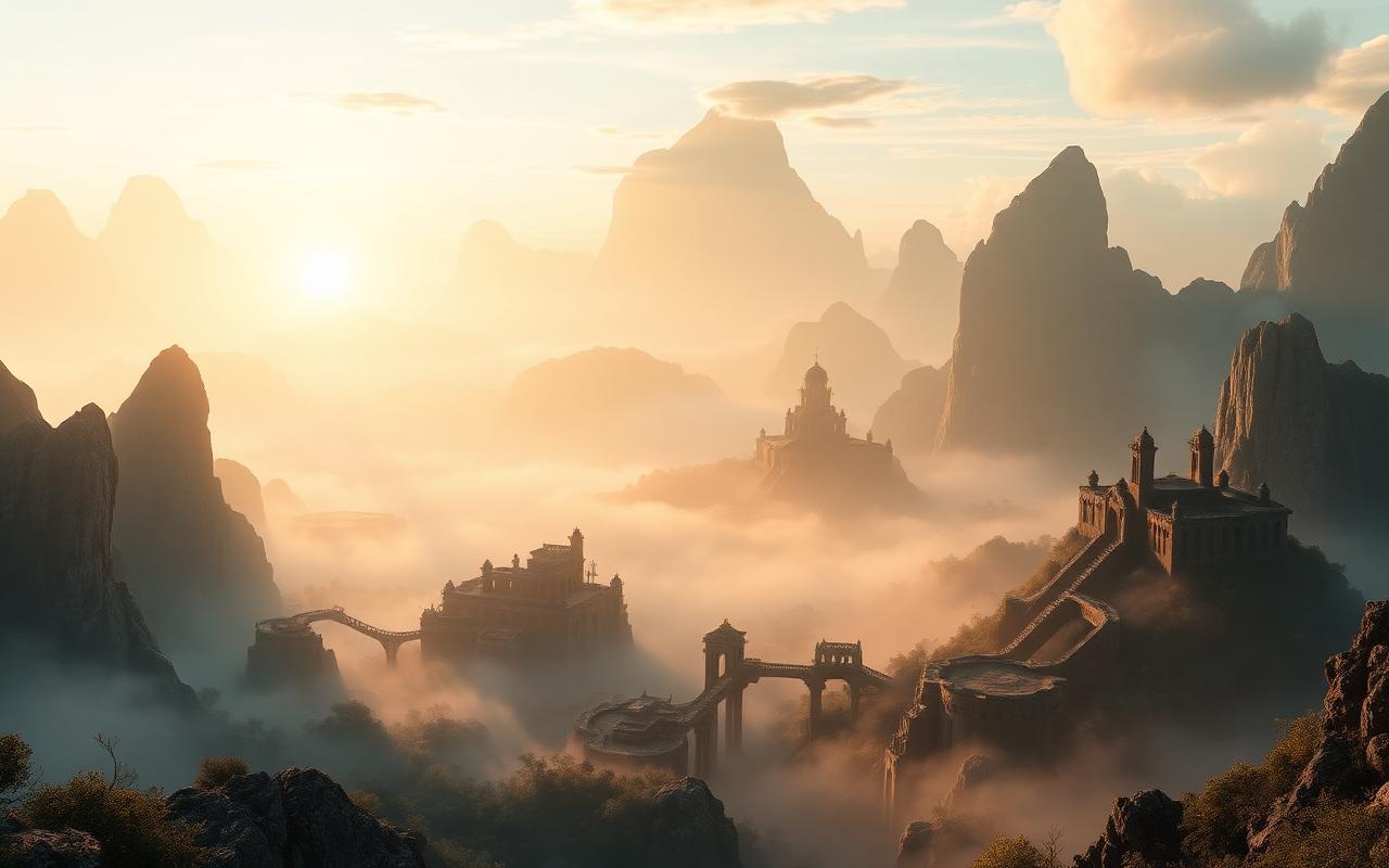 Open world landscape